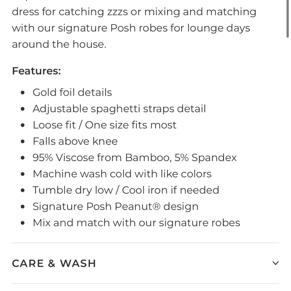 Posh peanut Fiona one size swing dress - Picture 2 of 5